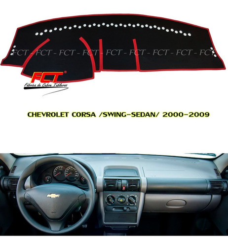 Cubre Tablero Chevrolet Corsa 2005 2006 2007 2008 2009 Fct®