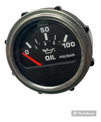 Reloj Aceite 100 Psi Electrico 12 Voltios