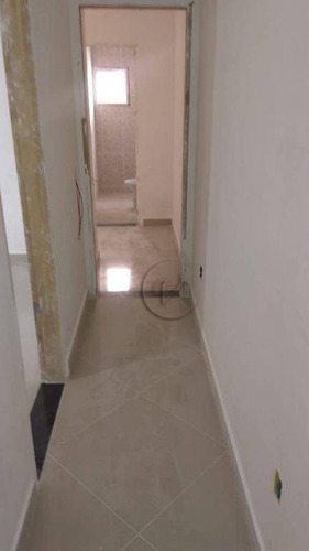 Cobertura Com 2 Dormitórios À Venda, 57 M² Por R$ 360.000,00 - Vila Pires - Santo André/sp - Co0677
