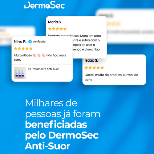 3x Tratamento Anti-suor