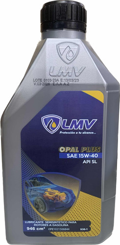 Aceite Lmv 15w40 Semisintetico