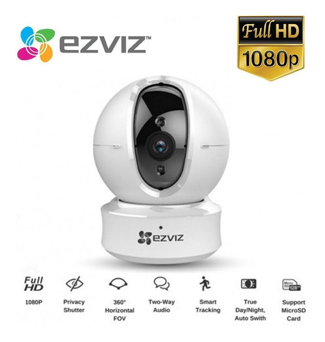 Imagen 1 de 5 de Camara De Seguridad Ip Wi-fi 1,080 Ezviz C6cn