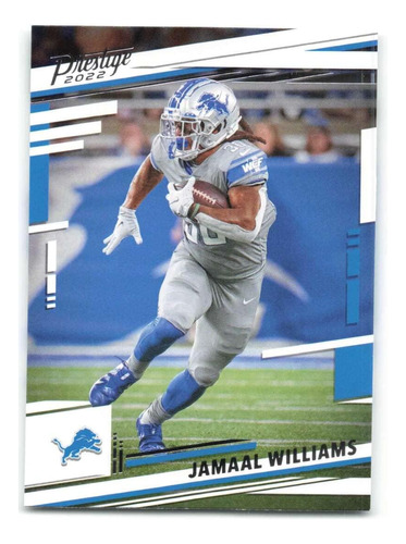 2022 Panini Prestige 97 Jamaal Williams Detroit Lions Nfl Ta