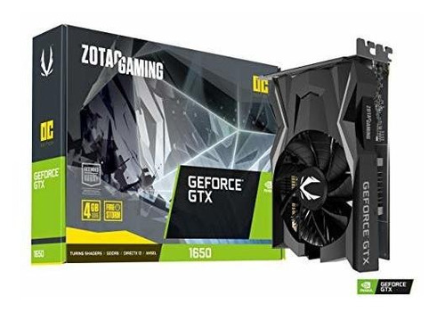 Zotac Gaming Geforce Gtx 1650 Oc 4gb Gddr6 Tarjeta Grafica