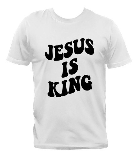 Remera Jesus Is King Kanye West Jesucristo 100% Algodón