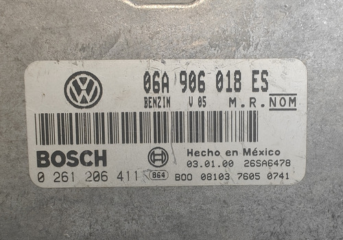 Computadora Ecm Vw Jetta 06a 906 018 Es Golf Beetle 2.0l (Usado)