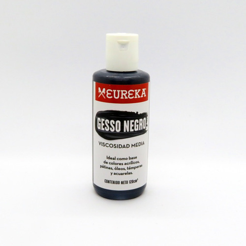 Eureka Gesso Negro Viscosidad Media 120cm3