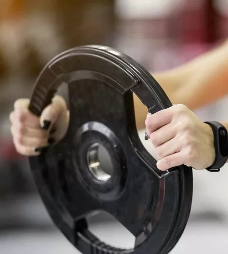Discos olímpicos de pesas 20kg para musculación
