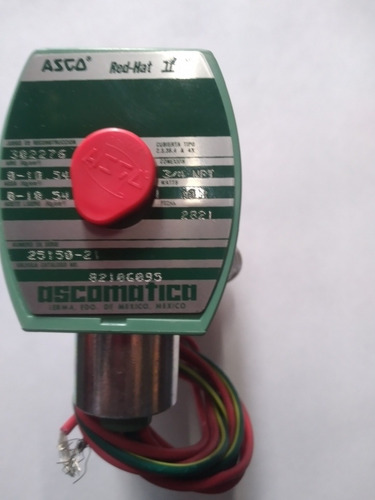 Válvula Solenoide De 3/4 Asco Usos Generales
