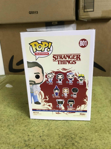 Funko Pop Hopper Date Night 801 Stranger Things Original