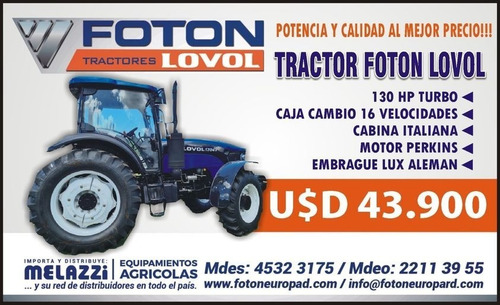Nuevo Foton Lovol Europard