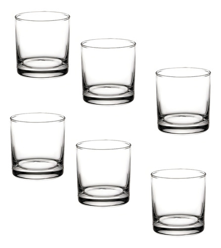 Copo Whisky Drink Bar Rocks 265ml Nadir 24 Unidades Cor Transparente