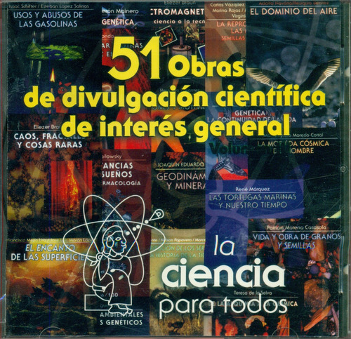 Cd. 51 Obras De Divulgación Científica De Interés General