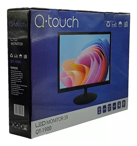 Monitor Qtouch Full HD 19 Pulgadas QT-1900