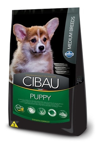 Super Premium Cibau Puppy Raza Mediana 15 Kg Con Regalo