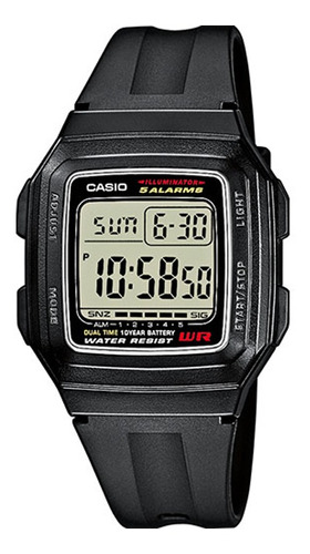 Reloj Casio Digital Hombre F-201wa-1a