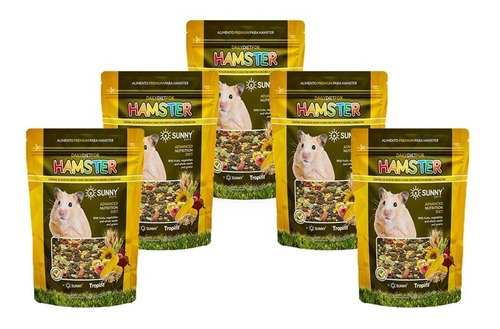  Alimento Premium Para Hamster Tropifit Sunny 2.5kg