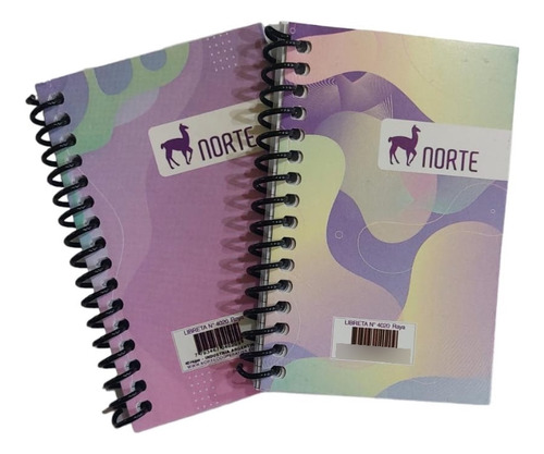 Cuaderno A7 Libreta De Bolsillo X 40 Hojas Rayadas Color Blanco