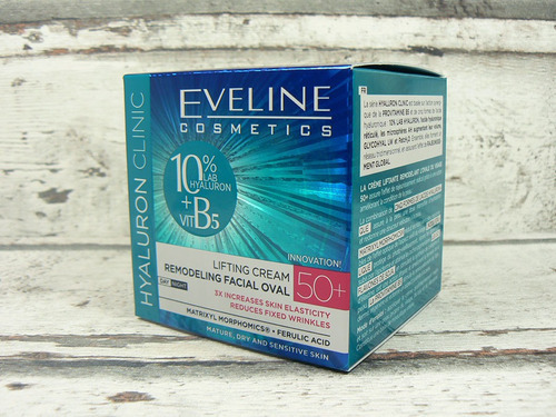 Hyaluron Clinic Crema 50+ Reafirma 10% Ácido Hialuronico B5 Tipo de piel Edad 50