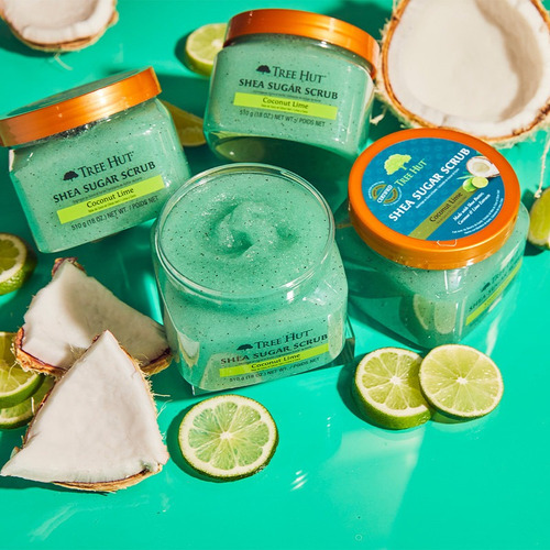 Exfoliante Corporal Tree Hut Coco Y Limón 510g