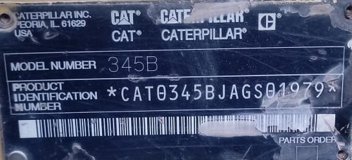 Imagen 11 de 20 de Excavadora Caterpillar 345 Bl Me Cat 345bl