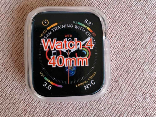 Case Capa Protetor Apple Watch 1 A 5 E Iwos 38mm 40mm 44mm