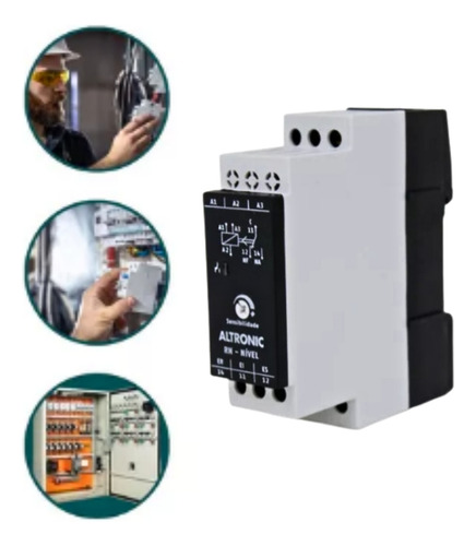 Rele De Nível Inferior Altronic Rn-01 220v-380v 3 Unidades