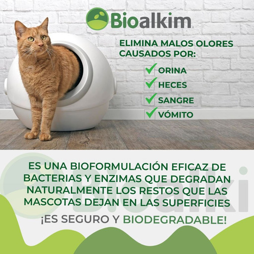 10kg - Bacteria Degradadora De Heces Perros, Gatos, Aves