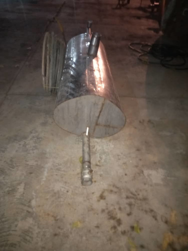 Imagen 6 de 8 de Tanque De Acero Inoxidable Capacidad 250 Litros