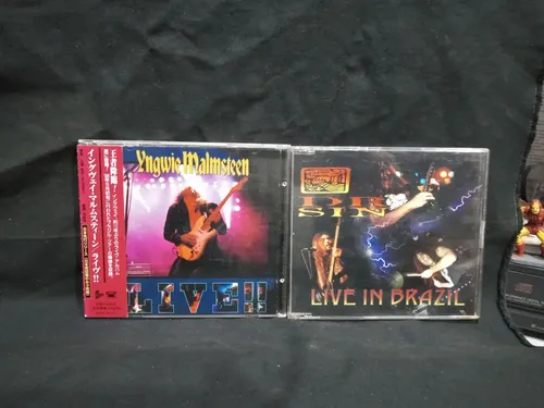 Cd Yngwie Malmsteen Live!! Triplo Japonês 98/ Dr Sin Live