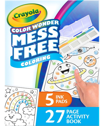 Crayola Mess Free Coloring Pinta Solo Con Tus Dedos 