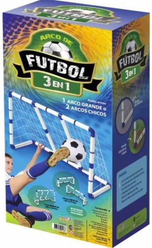 Imagen 2 de 3 de Arco De Fútbol 3 En 1 Dimare Duendesyprincesas