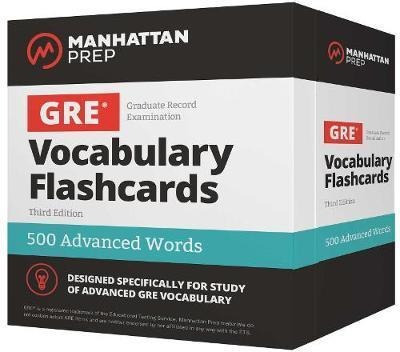 500 Advanced Words: Gre Vocabulary Flashcards - Manhattan...