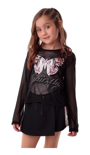 Imagem 1 de 3 de Conjunto Infantil Inverno Petit Cherie 18362 Butterfly