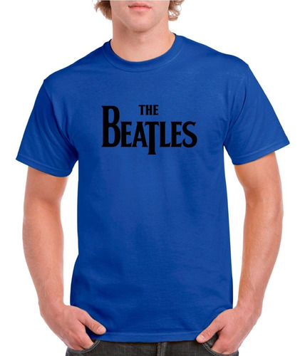 Polera Hombre Estampado The Beatles