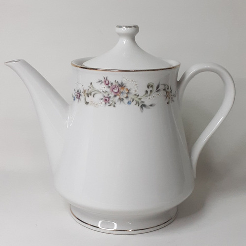Tetera De Fina Porcelana Made In Japón Bella Y Decorativa (Usado)