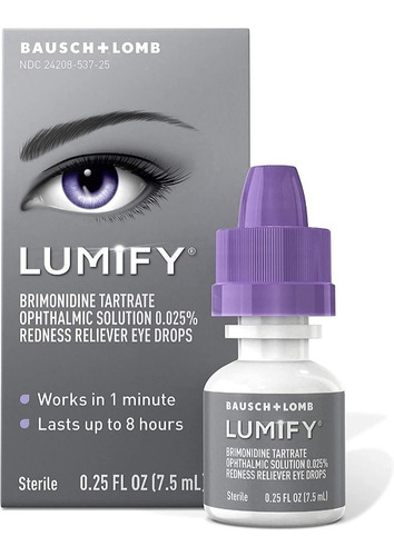 Lumify Gotas Para Ojos Anti Enrojecimiento Usa 7.5ml