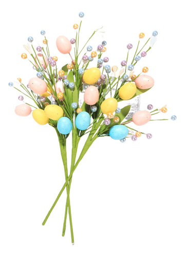 L Rama De Árbol De Pascua Decoración Creativa 3 Unidades