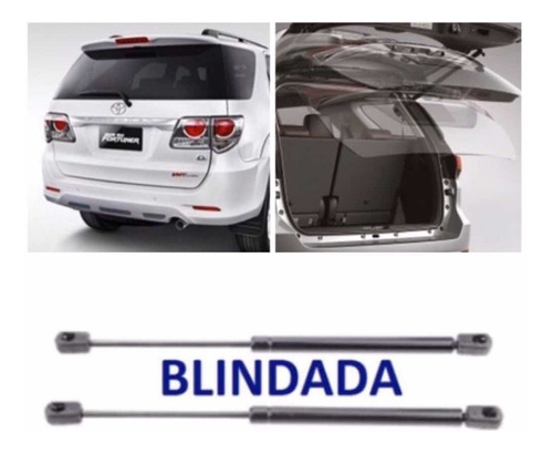 Gato De Compuerta Blindado Toyota Fortuner 2007/19