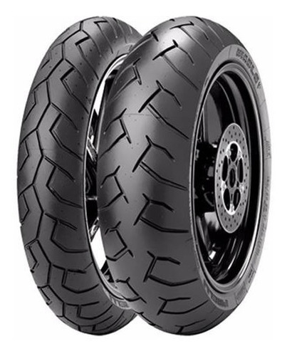 Par De Pneu 120/70-17 180/55-17 Pirelli Diablo Strada