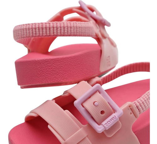Imagem 5 de 6 de Sandalia Feminina Infantil Zaxy Papete Elastico Ajuste Baby