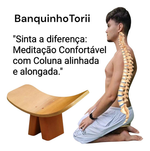 Banco Zen Para Meditação E Pratica De Yoga