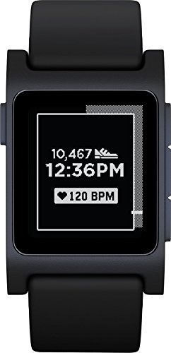 Reloj Inteligente Con Ritmo Cardiaco Pebble 2 - Negro / Negr