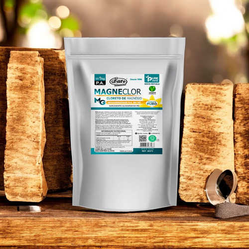 Cloreto De Magnésio P.a Unilife 2 X 1kg