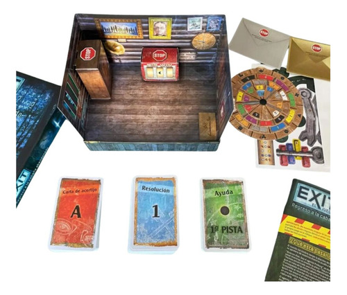 Juego Mesa Devir Exit Nivel Avanzado La Cabaña Abandonada