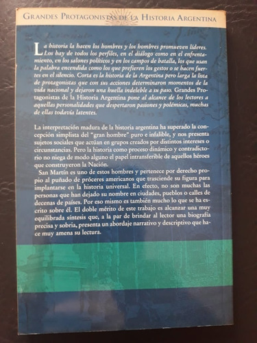 Jose De San Martin Felix Luna La Nación (Usado)