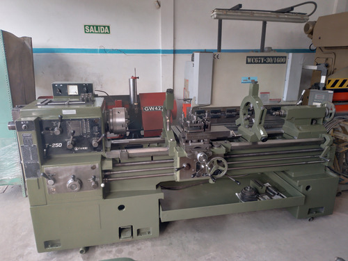 Torno Paralelo Turri T250 X 1600 Impecable Mmg