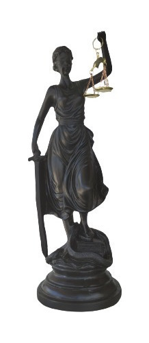 Diosa De La Justicia 40 Cm De Resina, Artesanía