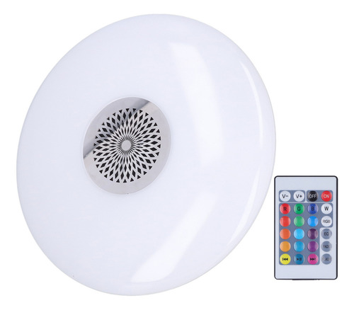 Lámpara De Música Que Cambia De Color Rgb 24 W E27 Contro