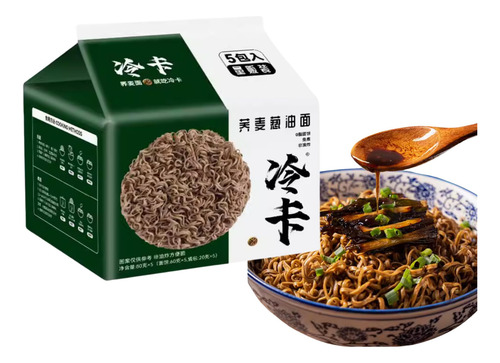 Fideos De Sopa De Trigo Sarraceno Kimchi Ramen 5 Unidades